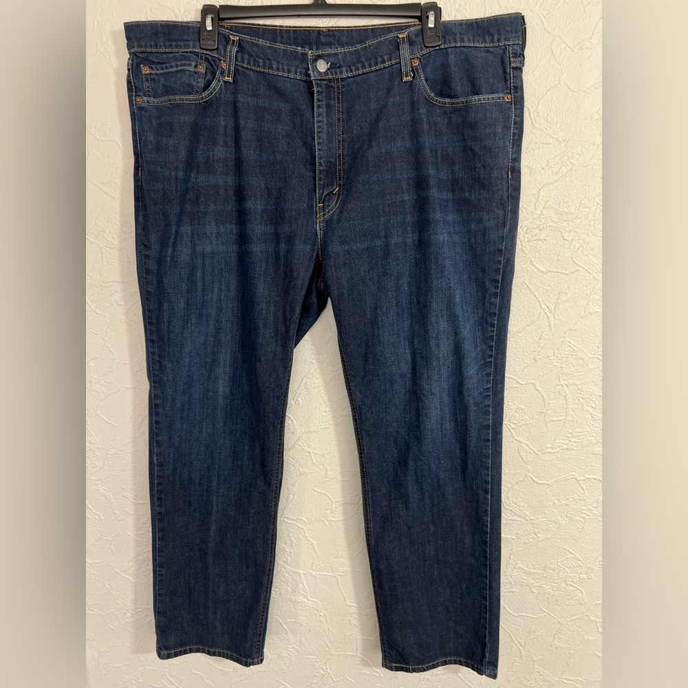 Levi's 541 Athletic Taper Fit Jeans Denim Men's Jeans 46x32 Stretch Medium Wash